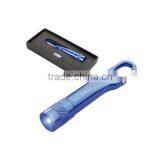 Aluminium Torch With Carabiner in Gift Case