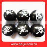 Skull Printed Halloween Bouncing Ball Printed Logo thumbnail-1