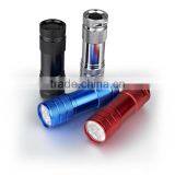 mini aluminum 9 led flashlight,mini aluminum 9 led flashlight INC Manufacturer & Supplier & Exporter