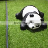 Home garden seats christmas decorative 30cm Height small artificial white and black fiberglass chinese flat Panda E10 28X11