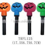 New Mini Plastic Halloween Pumpkin Shape Flashlight LED Torch thumbnail-1