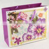 Flower Design Foldable Gift Bag / Shopping Paper Bag thumbnail-1