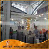 Decorative White Polyester String Curtain Vertical Blinds for Divider thumbnail-2