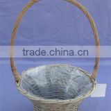 inexpensive single wicker gift basket