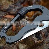 Portable Stainless Steel Multifunction Knife Detachable Carabiner thumbnail-3