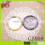 Hot Sale Fish Leather Mirror PU Mini Mirror thumbnail-1