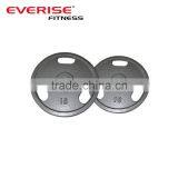 3 Hole Olimpic Bumper Plates / Fitness Weight Plates / 10kg/15kg Weight Barbell Plates thumbnail-1