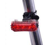 Bicycle Bike 3 LED Red Rear Tail Light Safety Warming Flashing Lamps thumbnail-1