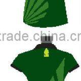 Custom Printed Logo Staff Cotton Pique Polo Shirts for Ladies thumbnail-3