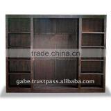 EBONY BOOK CASE