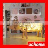 UCHOME Creative Fancy Night Light Mini Glass Deer Night Light Glass Animal Shaped Night Lights thumbnail-1