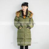 2016 New Winter Women Jacket Clothes Down Cotton Fur Collar Women's Coat Jacket thumbnail-5