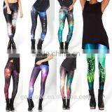Wholesale Yoga Pants Womens Fitness Leggings Custom Made Balck Running Tight thumbnail-4