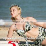 2015 Summer Style Girl Swimwear, Camouflage Colors Bikini Set Three Piece Swimwear thumbnail-4