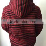 Children Coat Stripe Style Boy Zipper Jacket With Hoody thumbnail-3