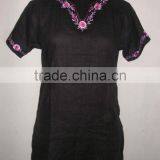 Ladies Hand Embroidered Kurti thumbnail-1