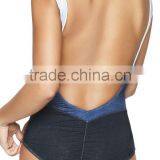 Ladies Big Cut Out Back One Piece Swimwear thumbnail-3