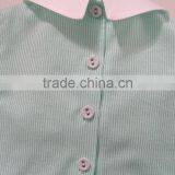 Wholesale Kids Short Sleeve Oxford Stripes Spanish Baby Clothes Sets thumbnail-4