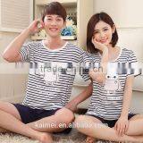 100% Cotton Latest Design High Quality Romantic Couple Animal Pajamas thumbnail-1