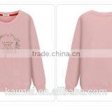 Latest Design High Quality Enjoy a Good Popularity Plain Women Sweatshirt CVC(60/40) thumbnail-1