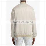 Wholesale Soft Shell Custom Mens Snap Button Up Bomber Jackets thumbnail-4