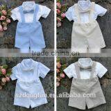 Baby Boy Blothes Wedding Outfit Baptism Suit Suspender Boys Suit thumbnail-1