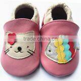 Lowest Price Soft Sole Leather Baby Shoes Girl Animal Print Shoes thumbnail-1