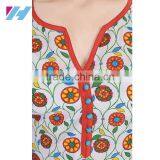 Indian Latest Fashion Clothes Ladies Long Kurti Designs thumbnail-4