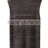 EY0868S Wholesale Women Sweaters and Pullovers Turtleneck Sleeveless Knitted Sweater Autumn Pullover Sexy Women Sweaters thumbnail-4