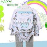 2016 China Wholesale Long Sleeve 5pcs Baby Romper Sets thumbnail-6