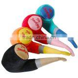 No Smoking Plush Pipe Squeaky Funny Dog Chew Toys thumbnail-1