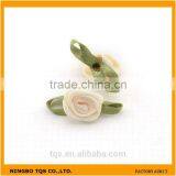 Factory High Quality Beautiful Fashion Colorful 2.7*1.6cm Stain Ribbon Bows thumbnail-4