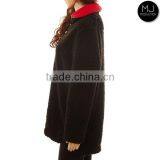 Factory Wholesale Women Sherpa Fleece 1/4 Zip Pullover thumbnail-2