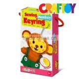 Teaching Materials Eductional Toy Sewing Monkey Keychain Cut Price thumbnail-2