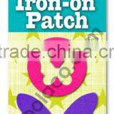 Mini Iron on Felt Patch Colorful Butterfly Fashion Accessories