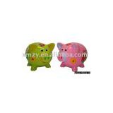 ceramic pig money box
