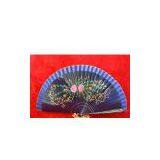 Wood and Fabric Fan thumbnail-1