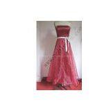 JA033 Bridesmaid Dress / Red Bridesmaid Dress / Butterfly Bridesmaid Dress // thumbnail-1
