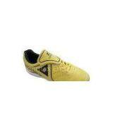 Custom Waterproof Amazing Personalized Light Yellow Youth Outdoor Soccer Cleats thumbnail-1