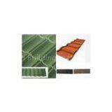 Light Weight Waterproof Double Roman Roof Tile , Spanish Red Building Roofing Tiles thumbnail-1