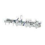 Auto Folder Gluer Corrugated Carton Machinery For Packaging / Printing Industrial