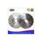 Original 8 Inch Diamond Saw Blade For Cutting Marble or Granite Single Side Dots