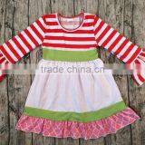 Wholesale Simple Design School Children Smocked Dress Boutique Outfits Cute Long Sleeve Tutu Dress Cheap Online Clothing Stores thumbnail-2