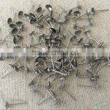 Stainless Steel Handmade Stud Earrings Accessory Earrings Jewelry Making Findings Cross Bowl-Shaped Post for Ball Stud Earring thumbnail-2