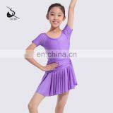 116282511 Children Girl Shiny Latin Dress thumbnail-3