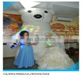 wedding inflatable polar bear mascot costume inflatable ice bear