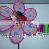 DIY Painting Your Own Pinwheel for Kids With Color Markers