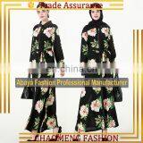 9068# Dubai Kaftan Latest Burqa Design New Model Xxx Photo Turkey Woman Muslim Dress Islamic Clothing Abaya 2017 thumbnail-1