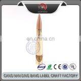 Top Quality Cheap Promotional Gifts Custom Fashional Metal Antique Gold 50 Caliber Bullet Bottle Opener thumbnail-1