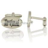 Custom Best Man Wedding Cufflinks thumbnail-3